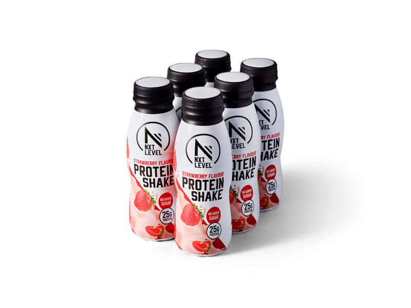 Protein Shake - Strawberry - 6 x 330 ml - 25 g