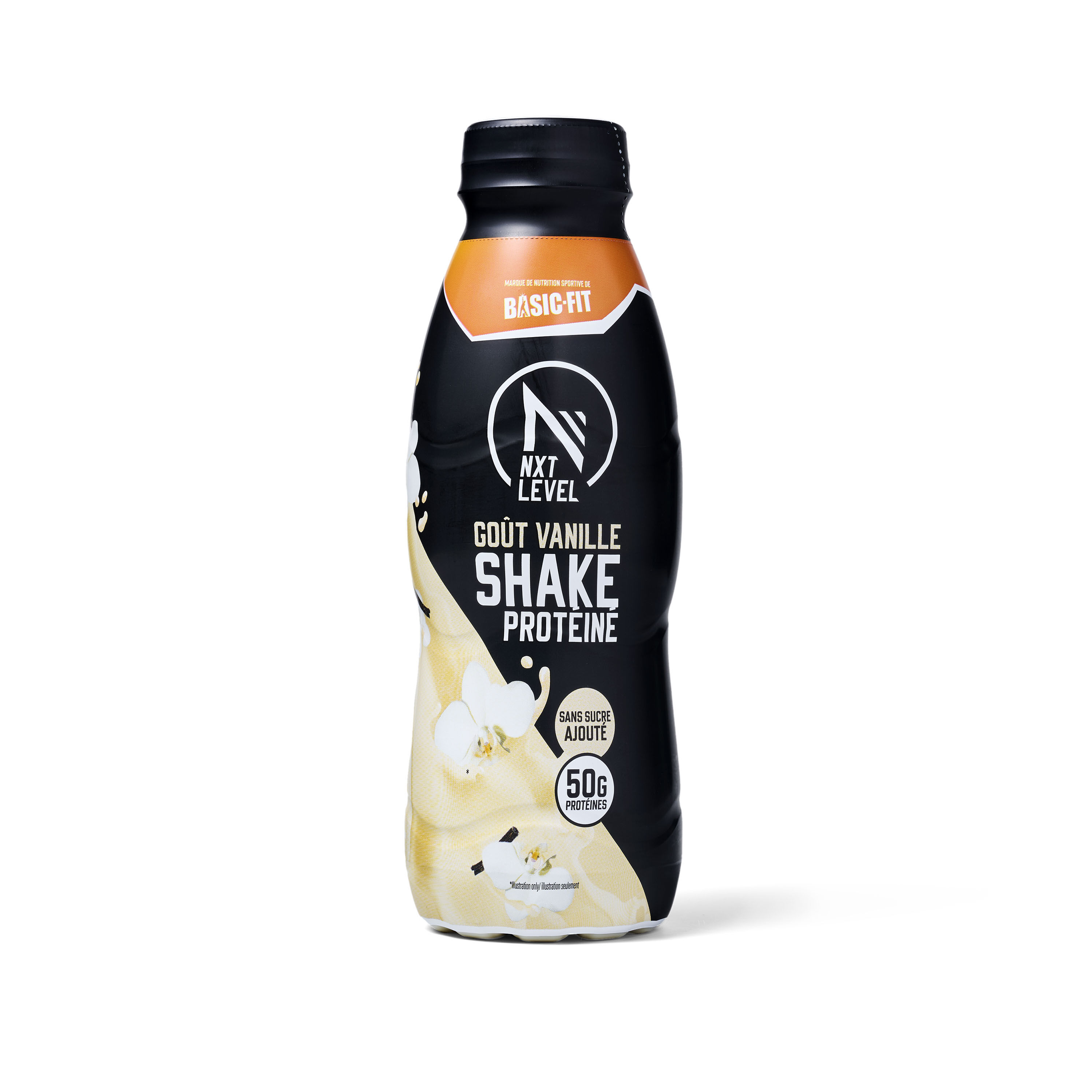 Shake prot&eacute;in&eacute; - Vanille - 6 x 500 ml - 50 g image number 1