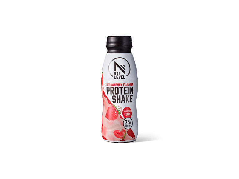 Protein Shake - Strawberry - 6 x 330 ml - 25 g image number 1