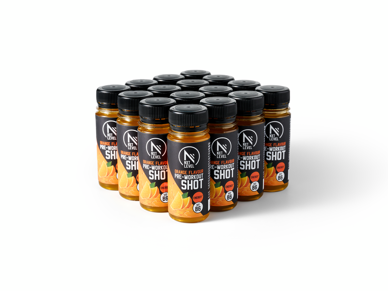 Pre workout shot - Orange - 16 shots