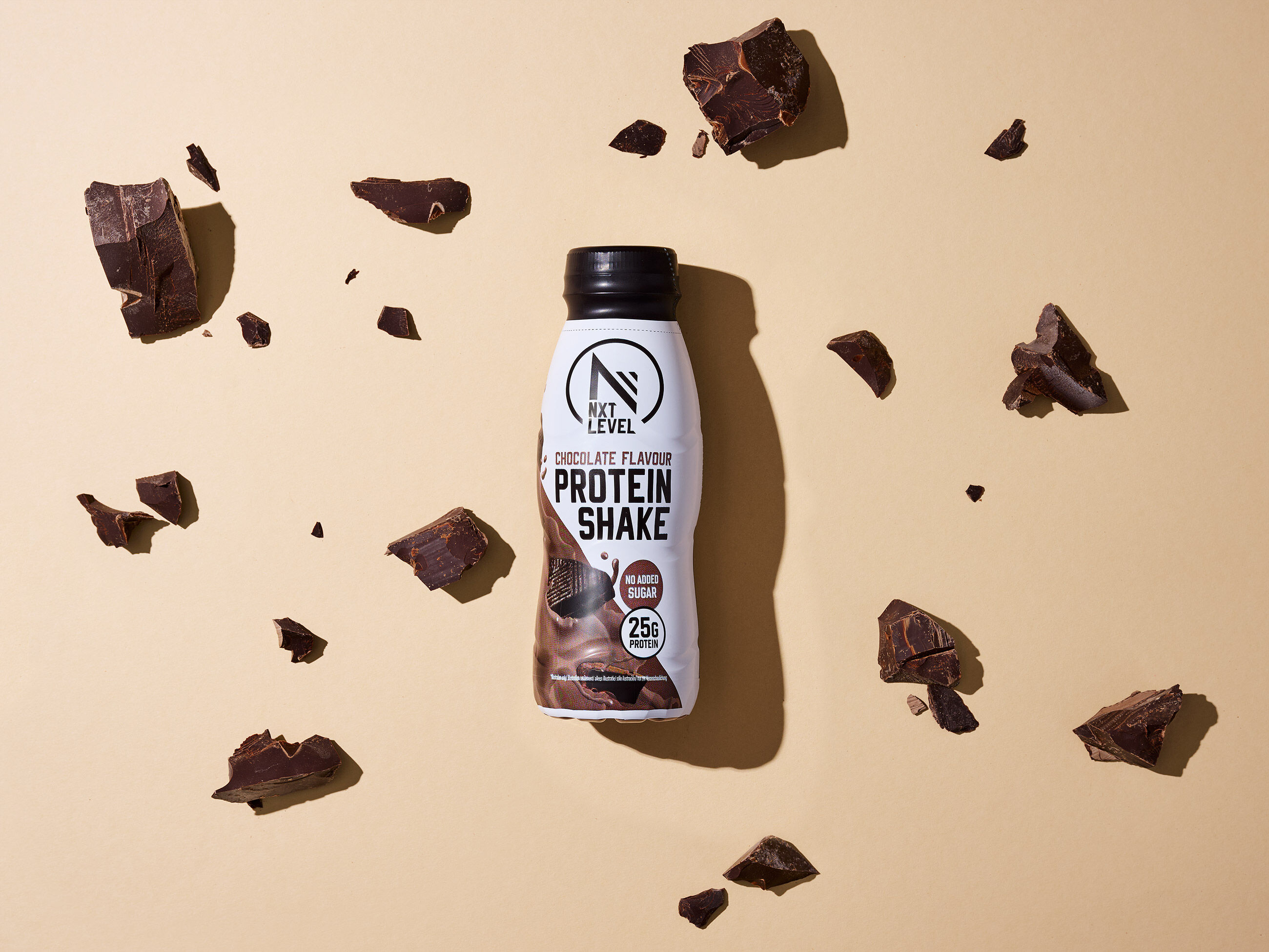 Protein Shake - Chocolate - 6x 330ml - 25g image number 3