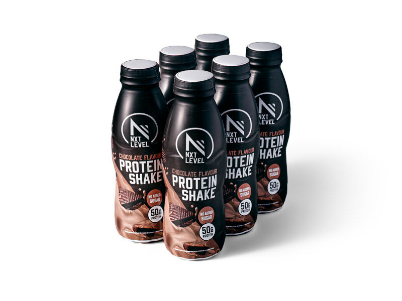 Shake prot&eacute;in&eacute; - Chocolat au lait - 6 x 500 ml - 50 g image number 0