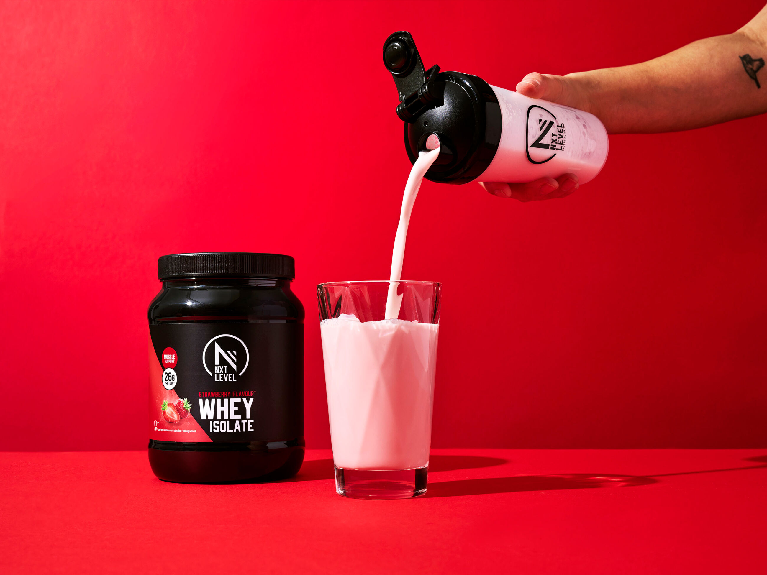 Whey Isolate Strawberry - 500g image number 2