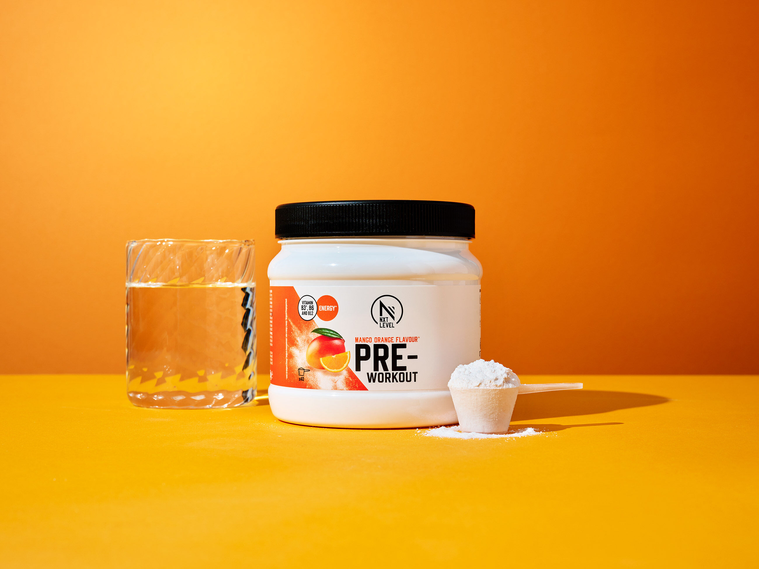 Pre Workout - Orange/Mango - 300g image number 1