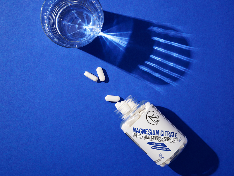 een kopje premier Pence Magnesium Citraat - 60 Pillen | NXT Level Sports Nutrition