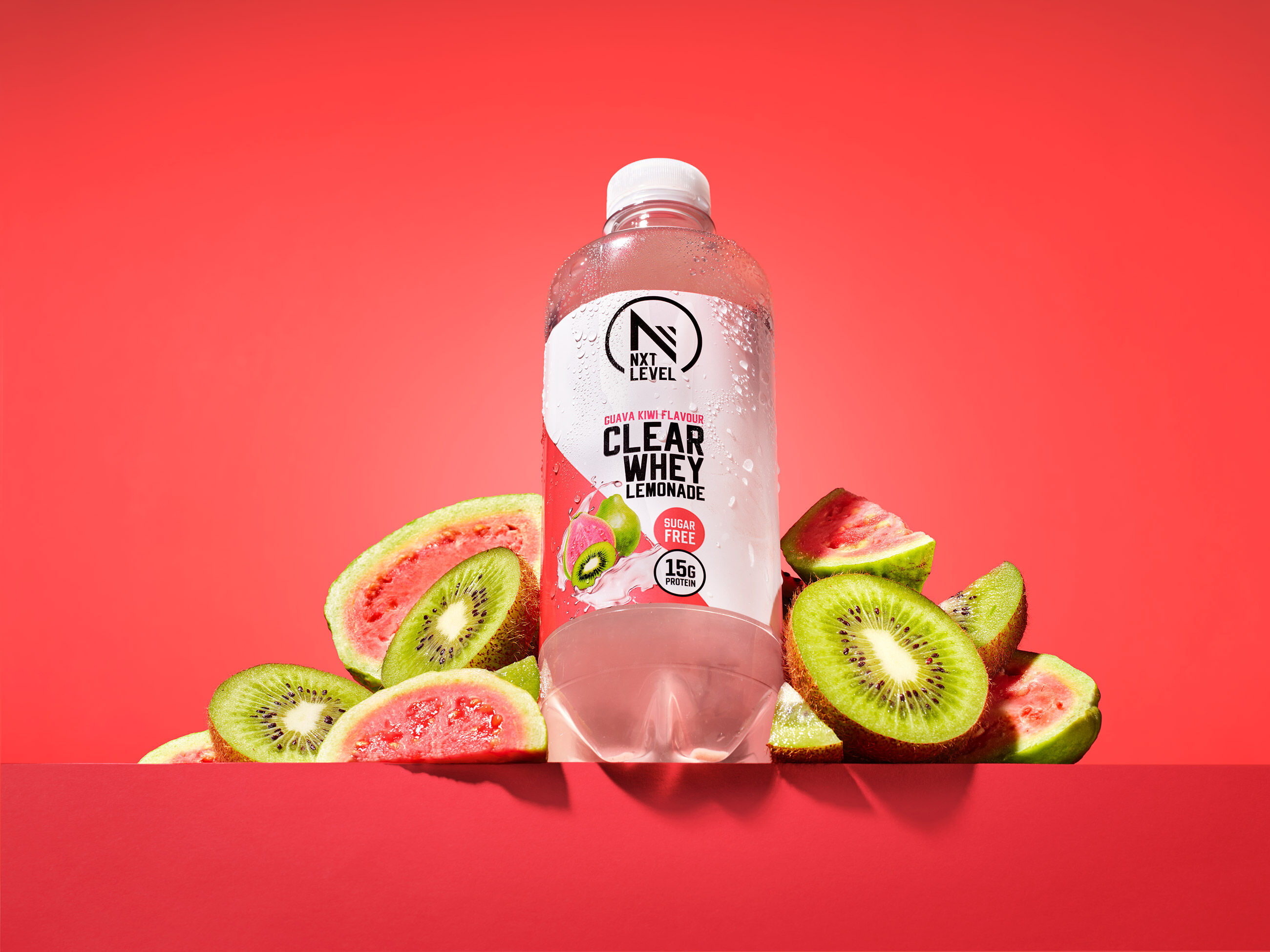 Clear whey - Guava & Kiwi - 6x 450ml - 15g image number 2
