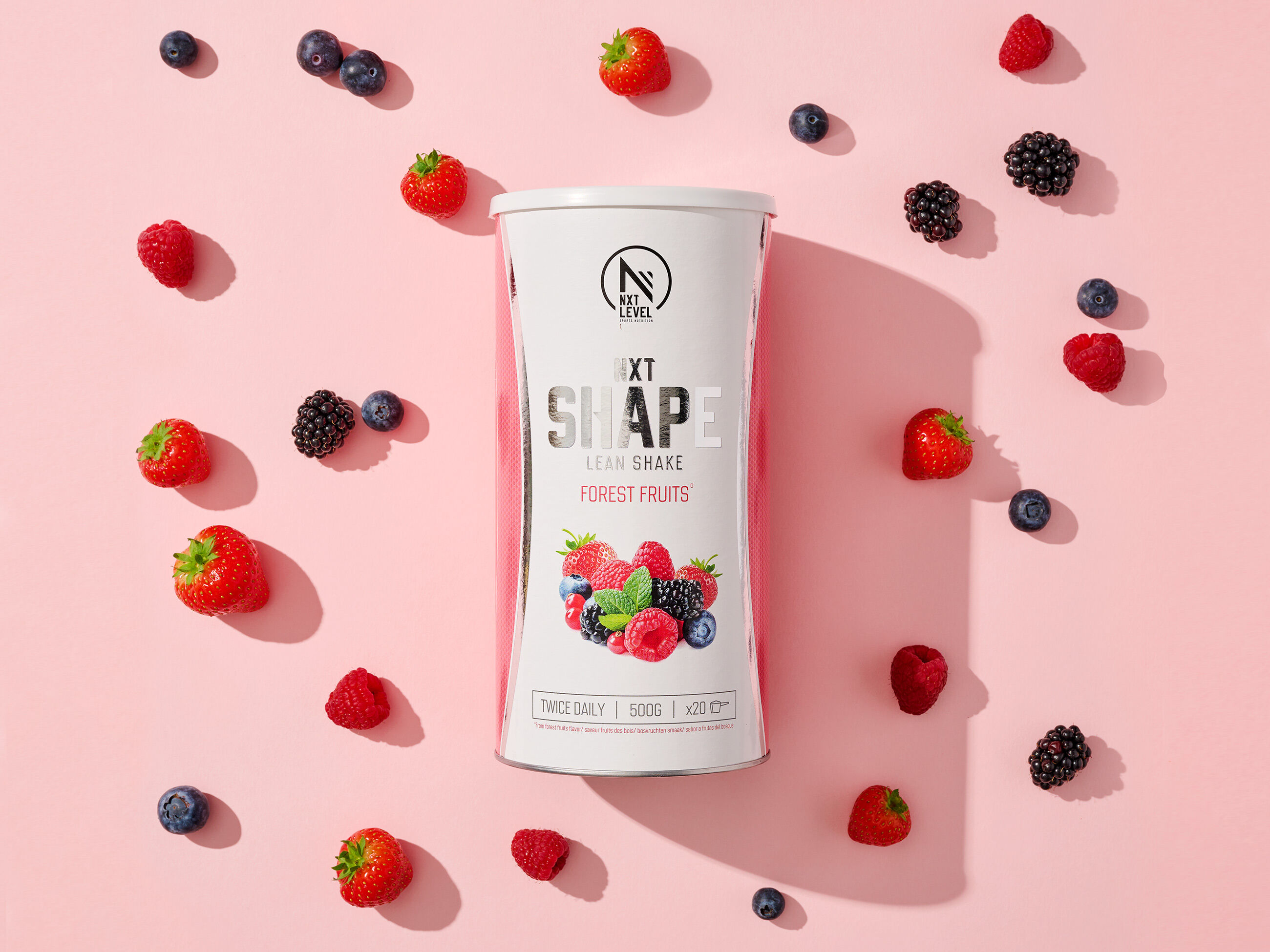 NXT Shape Lean Shake - Forest fruits - 500g image number 3