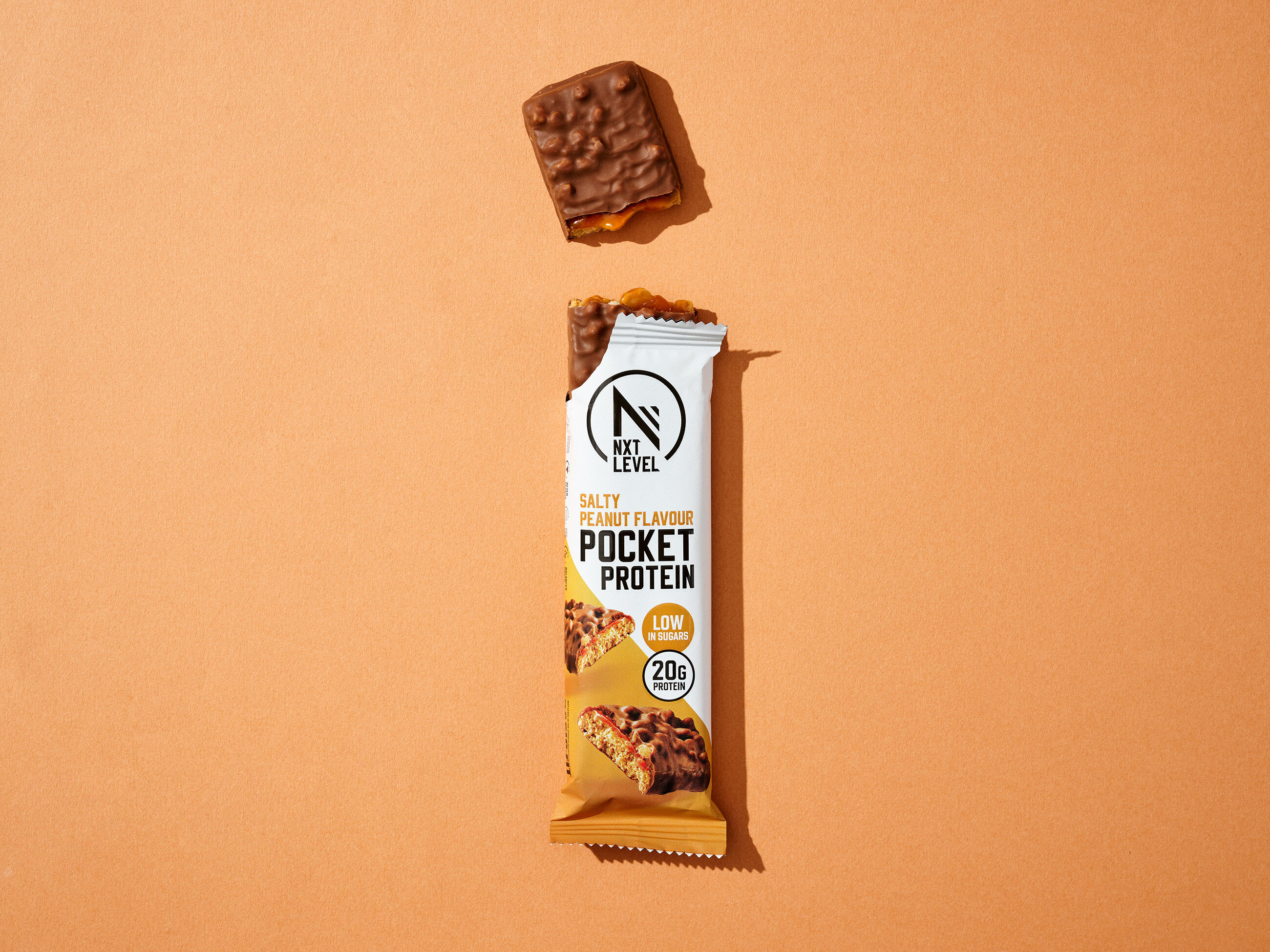 Pocket Protein - Salty Peanut - 15 Bars image number 2