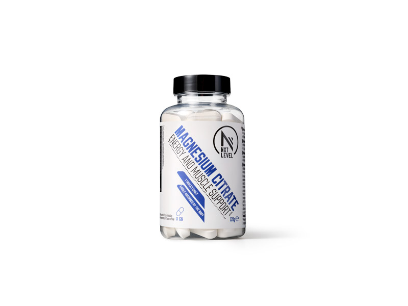 Magnesium Citraat - 60 Pillen | NXT Sports Nutrition