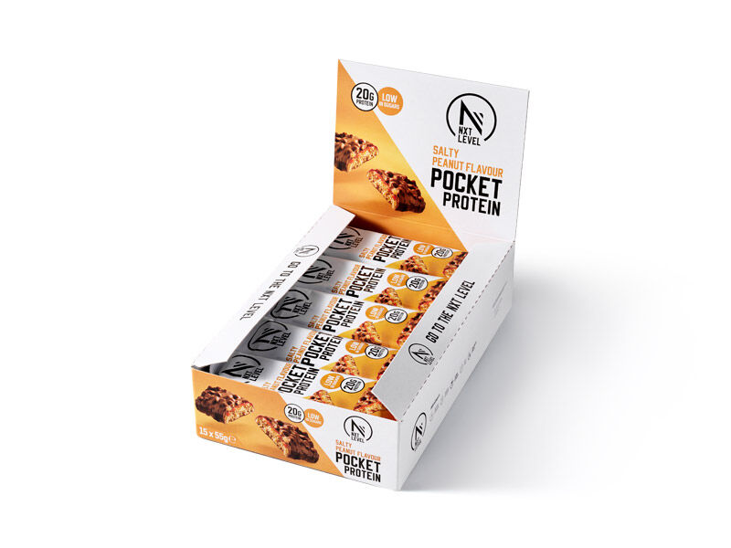Pocket Protein - Salty Peanut - 15 Bars