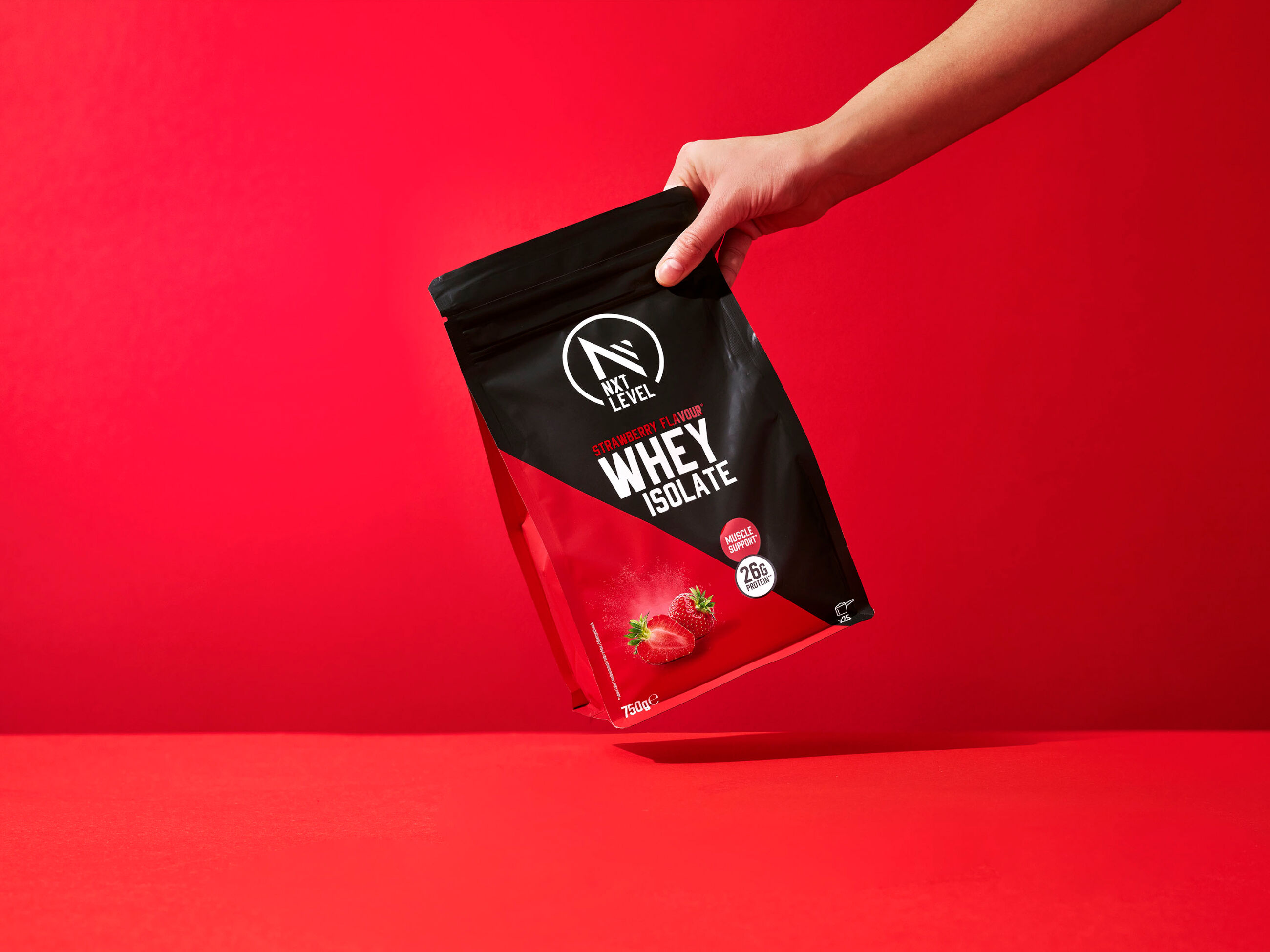 Whey Isolate Strawberry - 750g image number 2