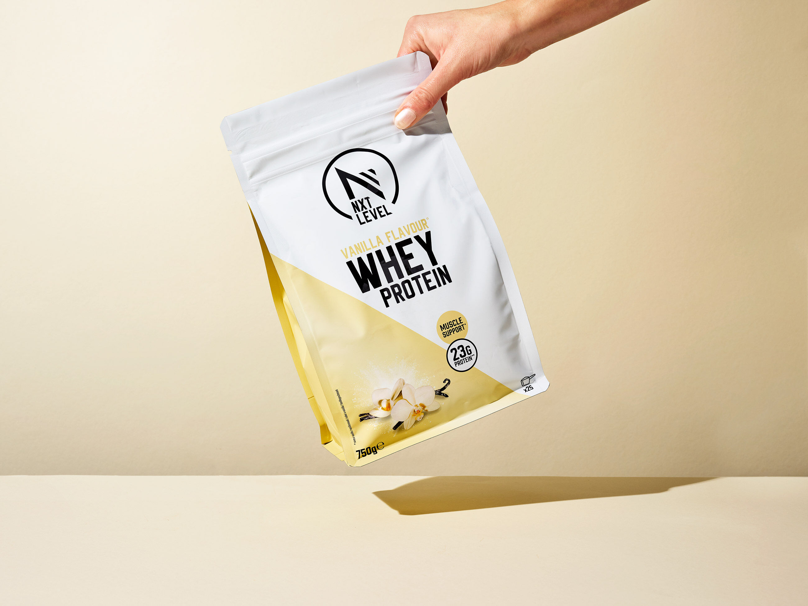 Whey Protein Vanilla - 750g image number 2