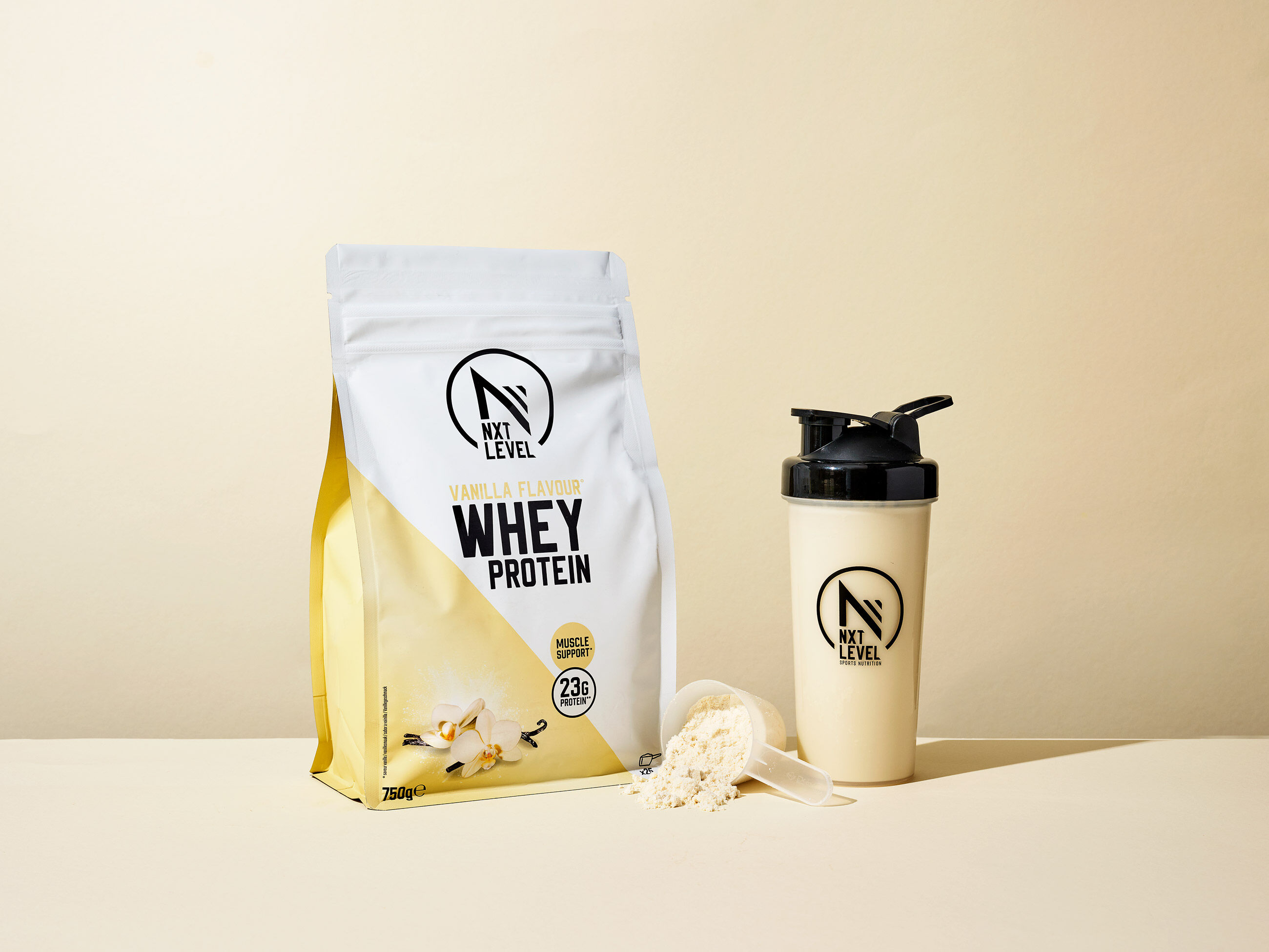 Whey Protein Vanilla - 750g image number 1