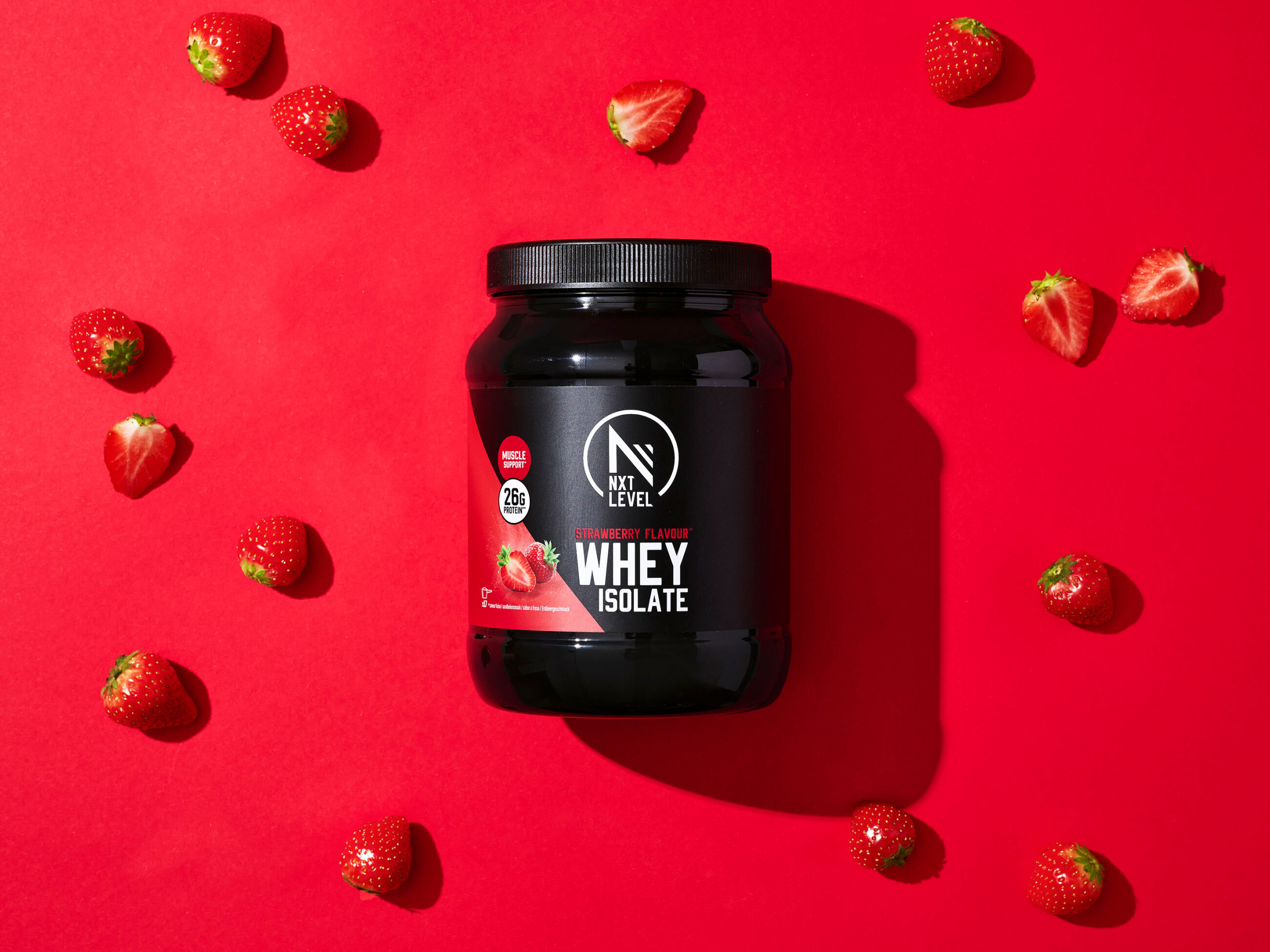 Whey Isolate Strawberry - 500g image number 3