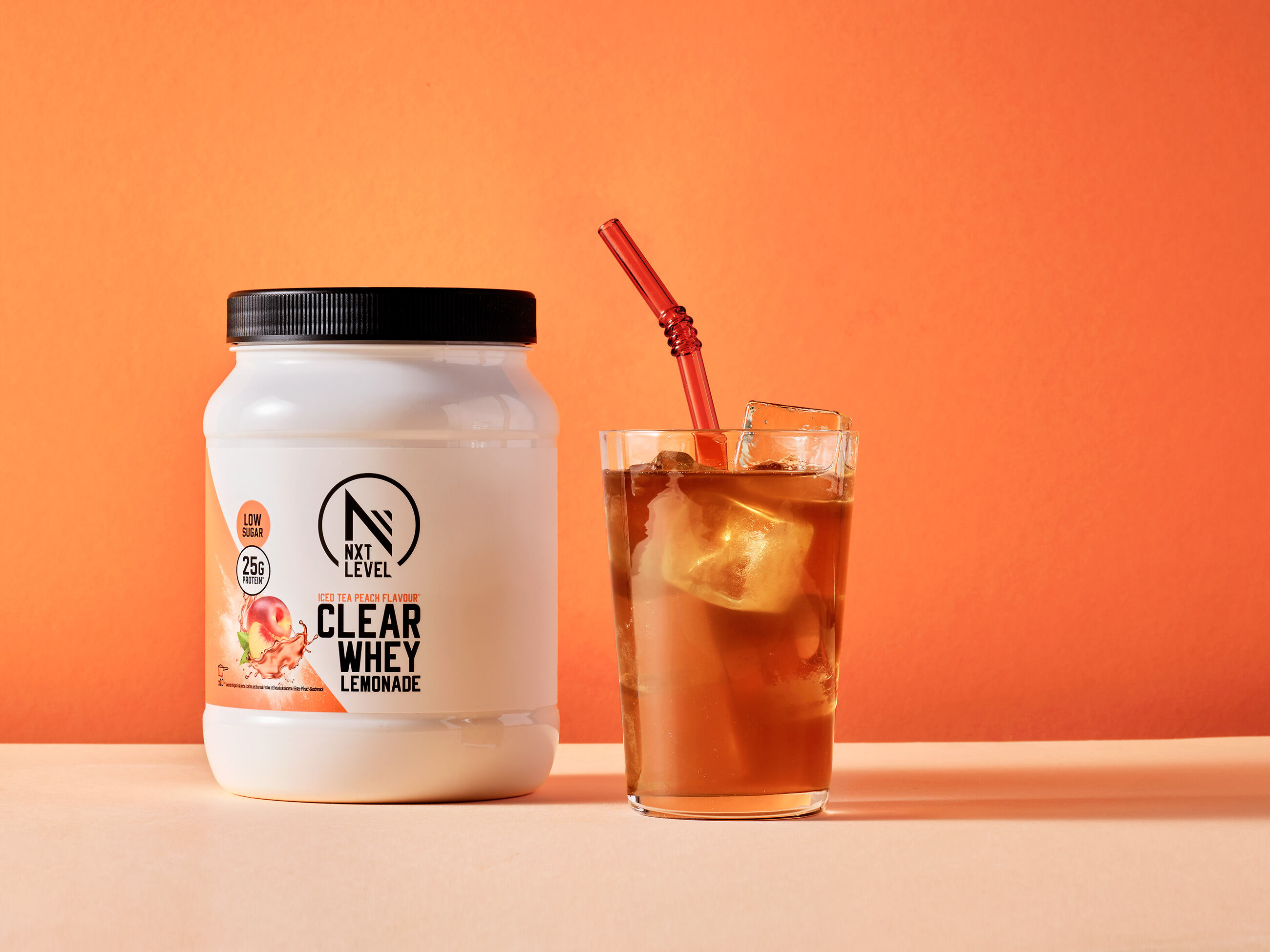 Clear Whey Lemonade - Iced Tea Peach - 300g image number 1