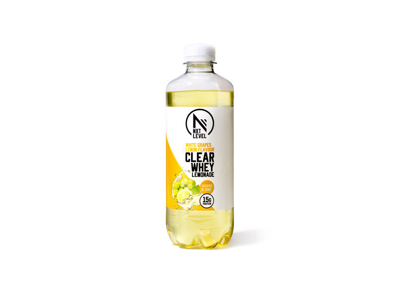 Clear whey - White grapes & Lemon - 6x 450ml - 15g image number 1