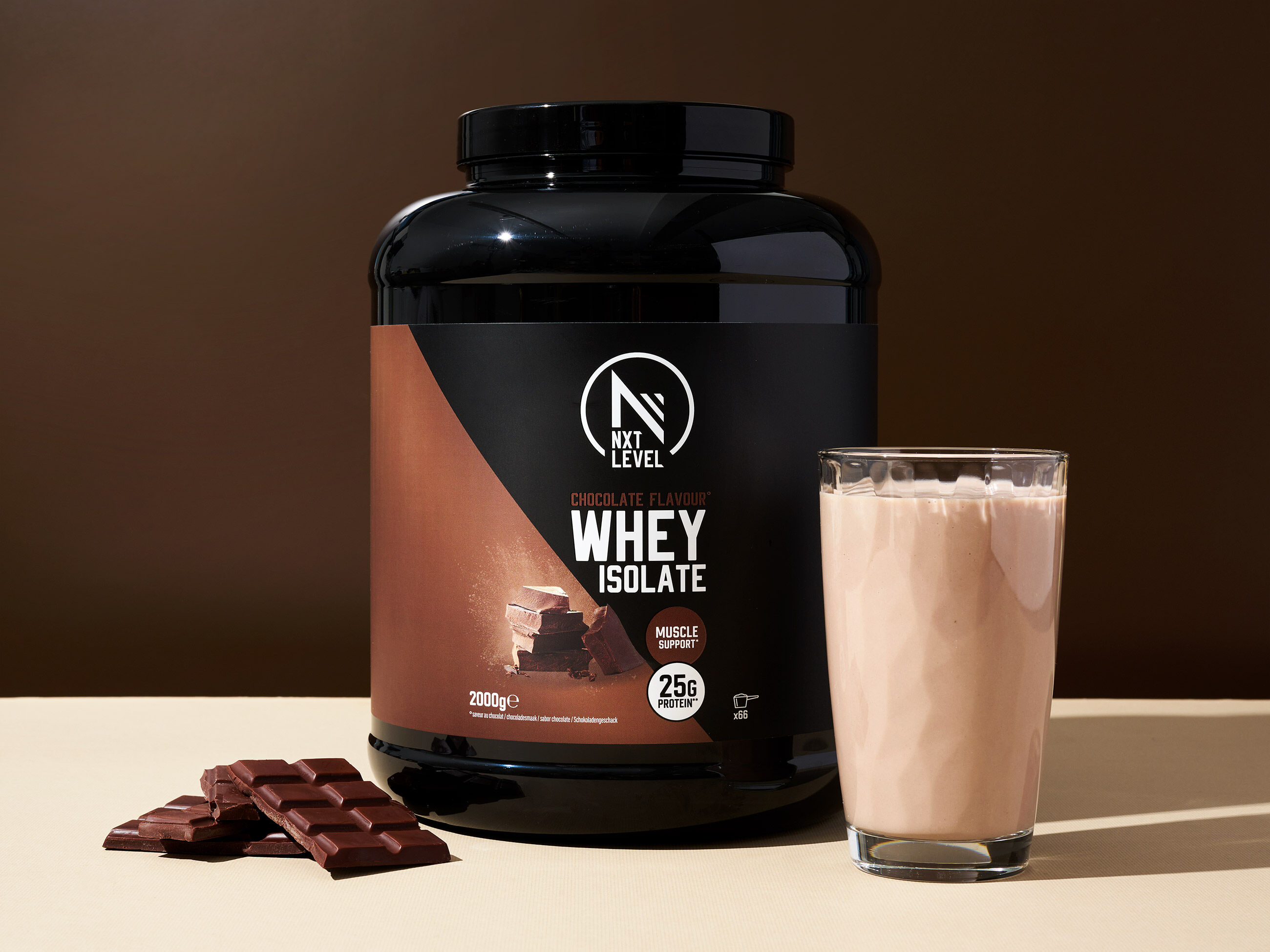 Whey Isolate Chocolat - 2kg image number 3