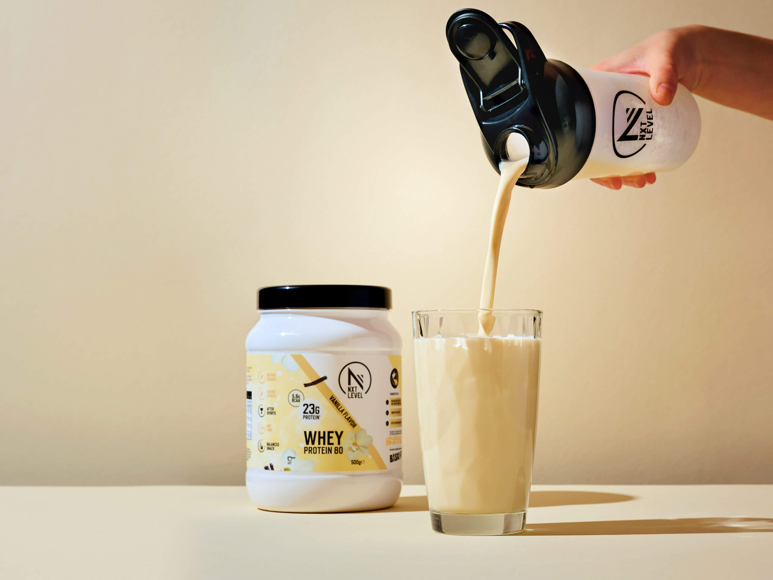 NXT Level Whey Protein Hero-banner